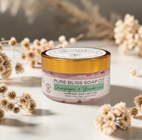 Whipped body butter