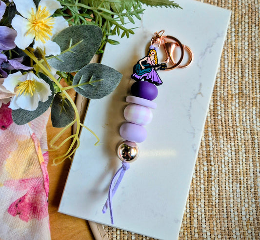 Keychain- Swifty style guitar player