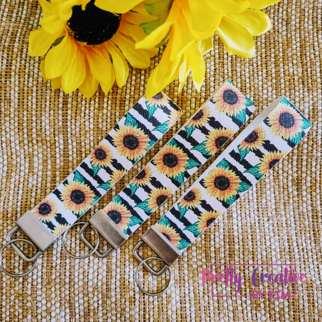 Wristlets- sunflower range (not lined)
