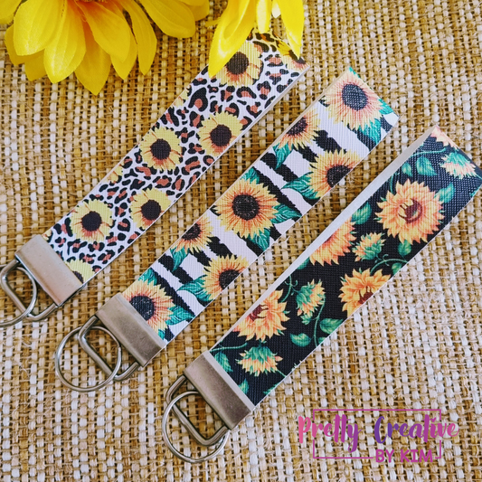 Wristlets- sunflower range (not lined)