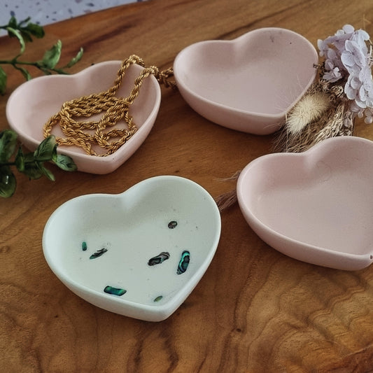 Heart trinket tray