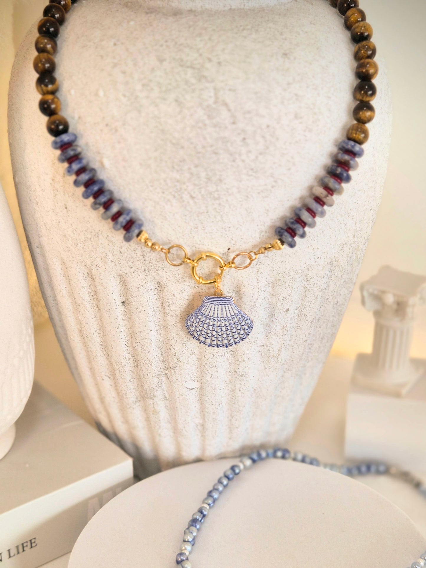 Statement necklace- Seaside Treasure