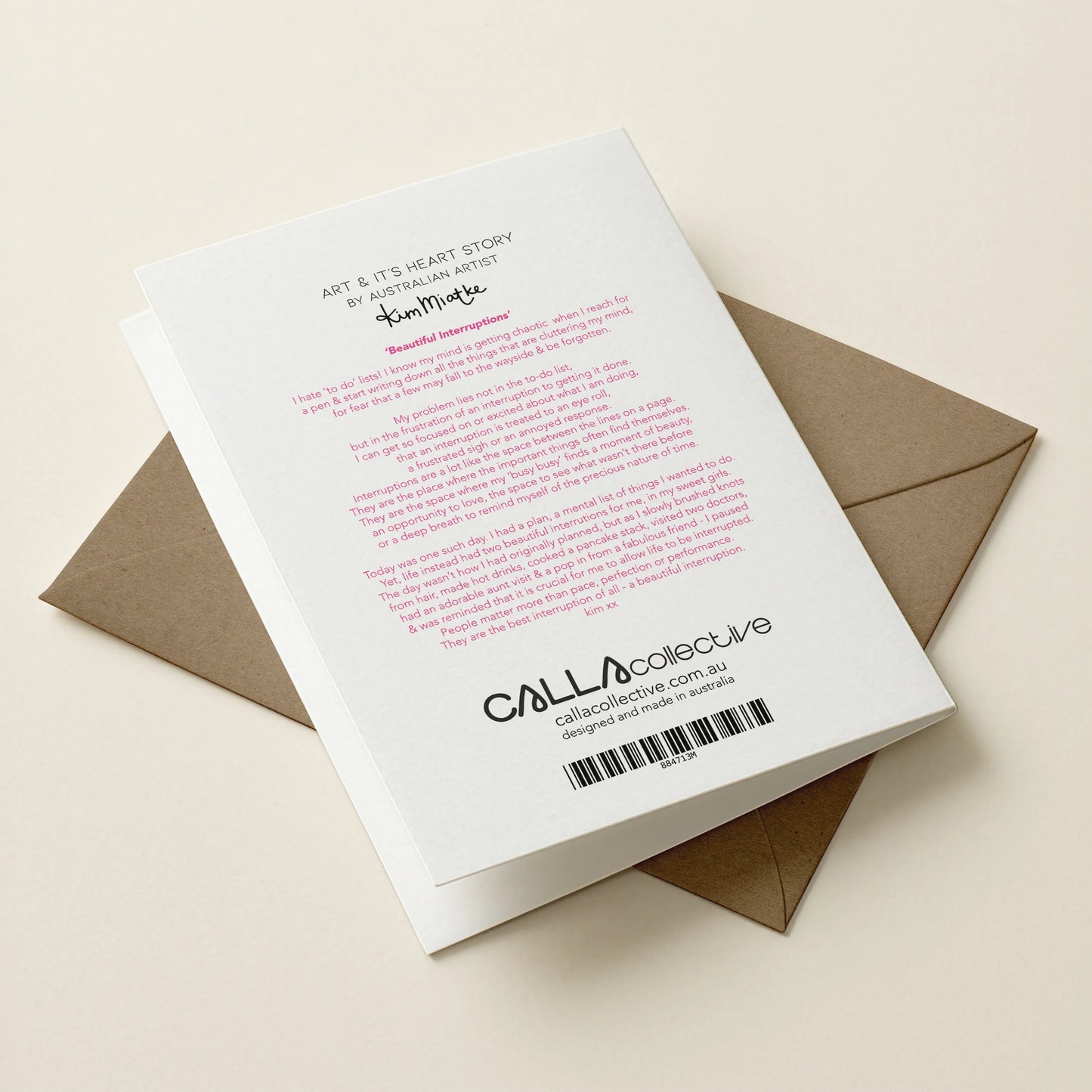 Greeting Cards- Beautiful Interruptions Poppies