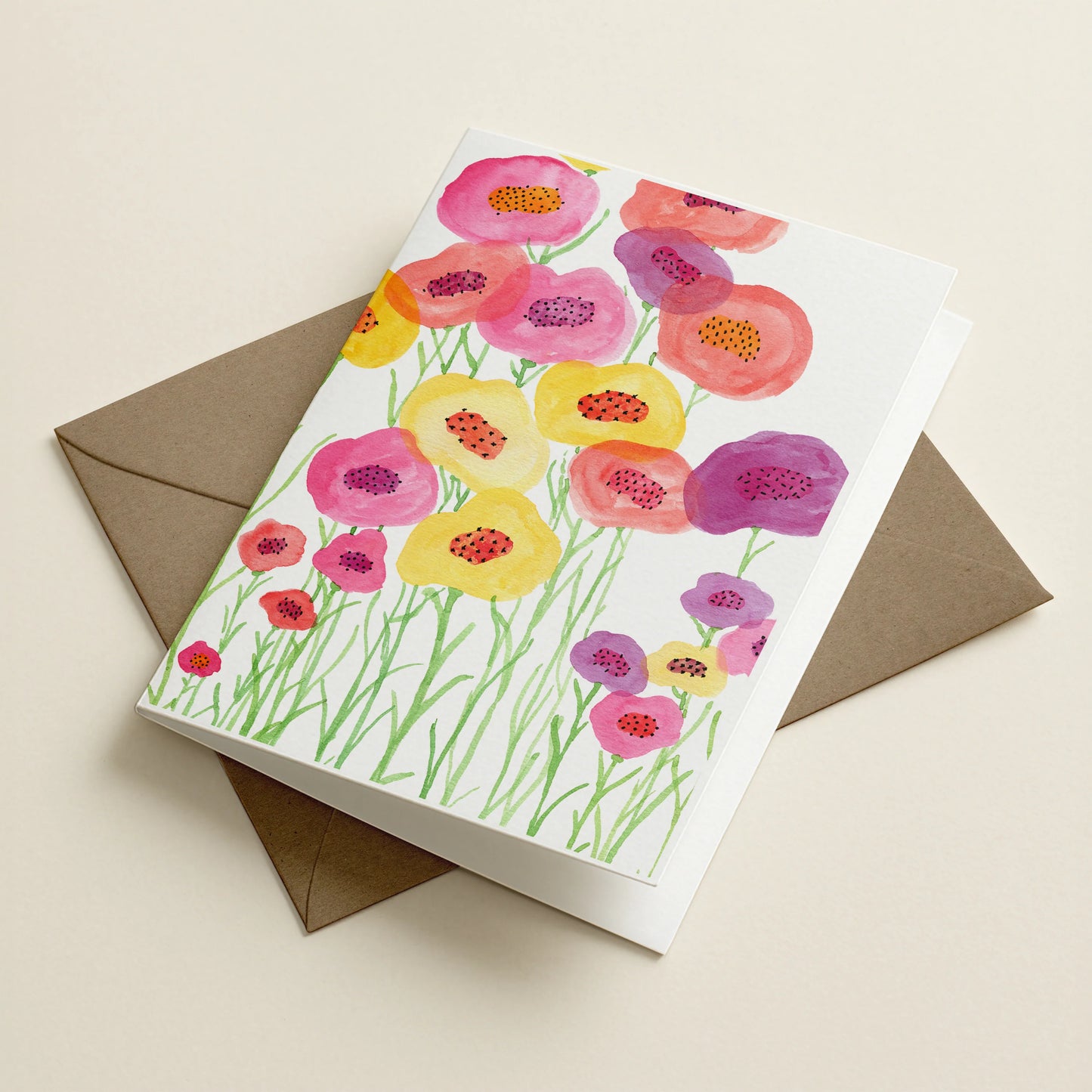 Greeting Cards- Beautiful Interruptions Poppies