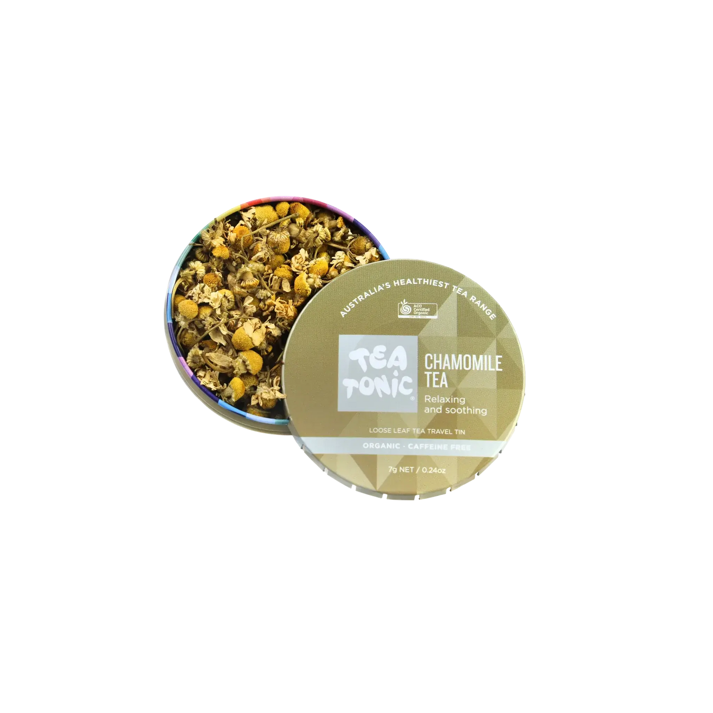 Tea Tonic loose leaf tea travel tin-Chamomile Tea