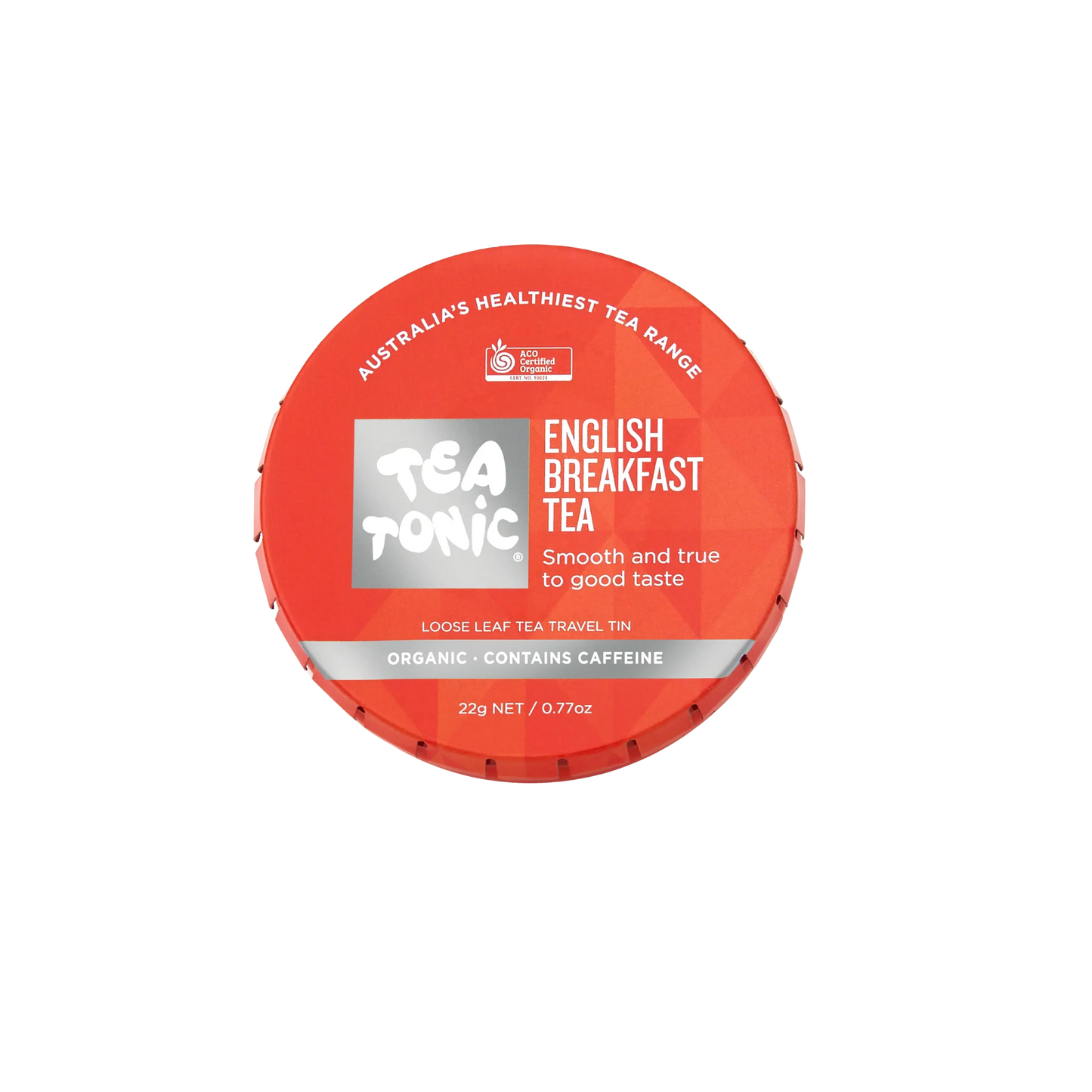 Tea Tonic loose leaf tea travel tin- English Breakfast Tea