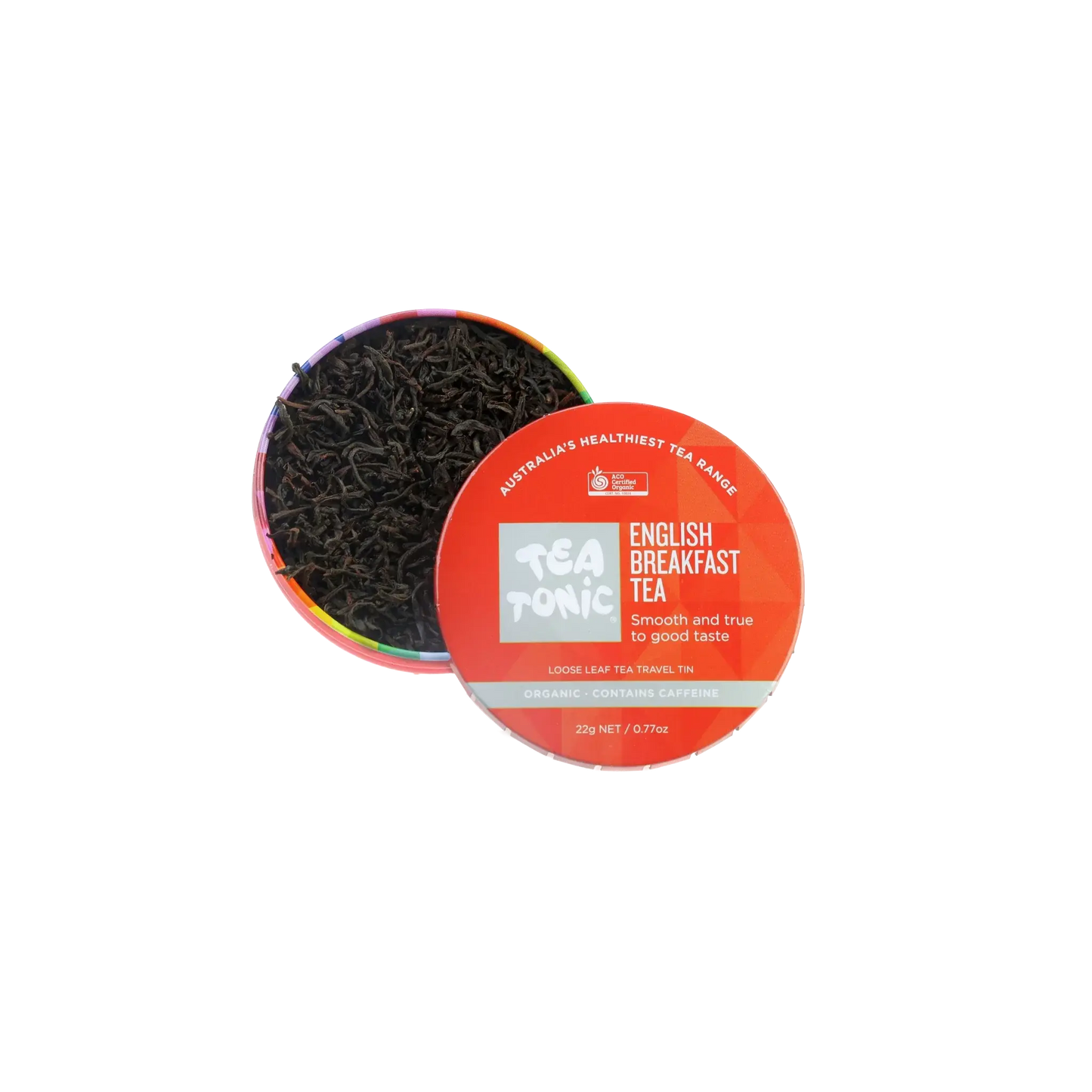 Tea Tonic loose leaf tea travel tin- English Breakfast Tea
