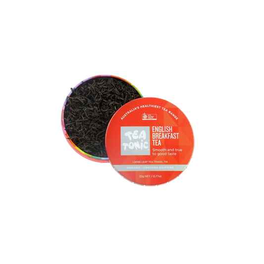 Tea Tonic loose leaf tea travel tin- English Breakfast Tea