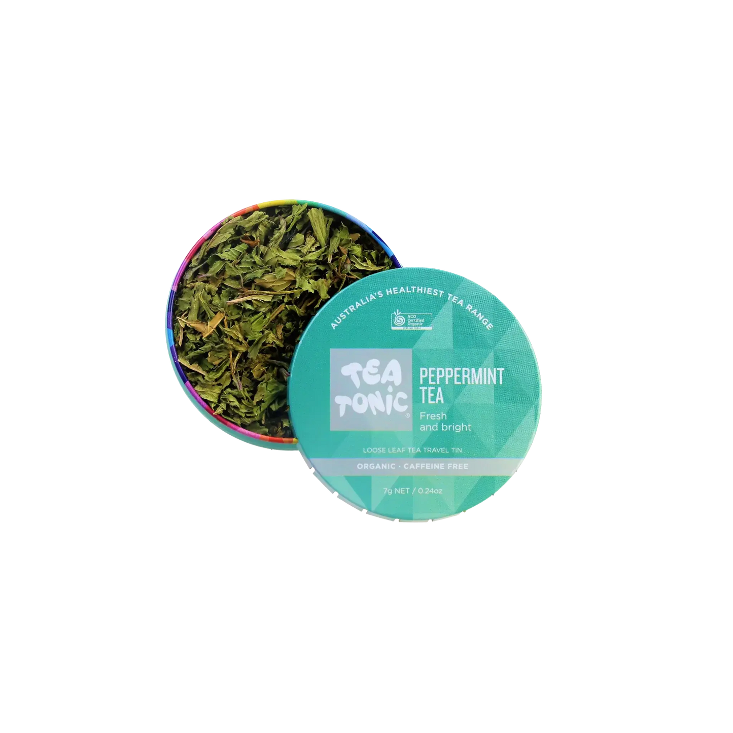 Tea Tonic loose leaf tea travel tin-Peppermint tea