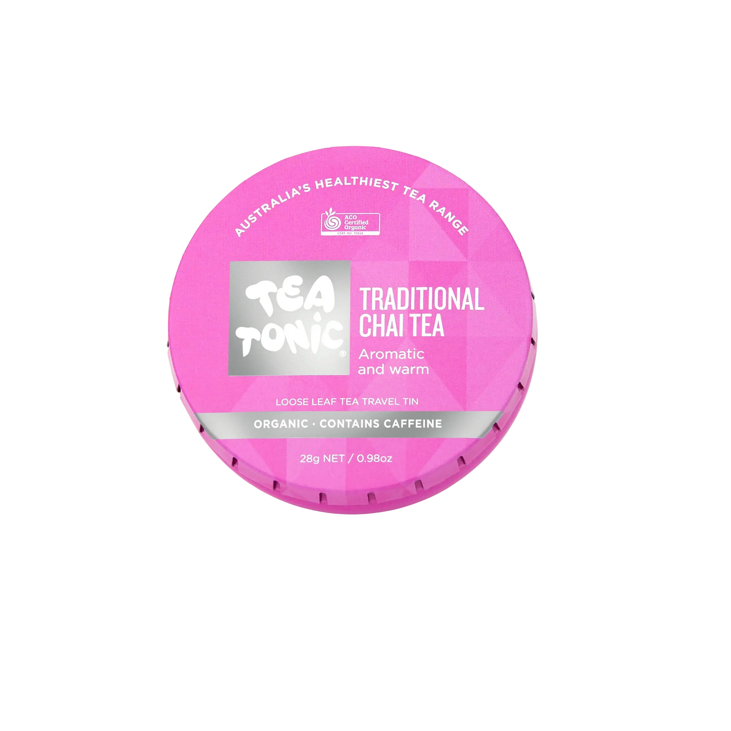 Tea Tonic loose leaf tea travel tin- Traditional Chai