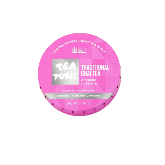 Tea Tonic loose leaf tea travel tin- Traditional Chai