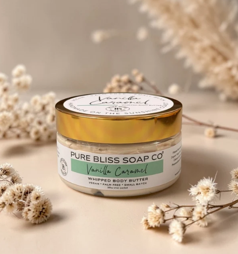 Whipped body butter