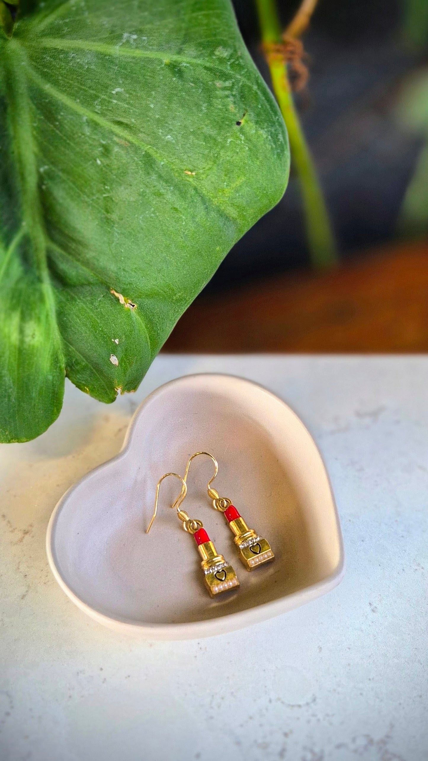 Liptember earrings