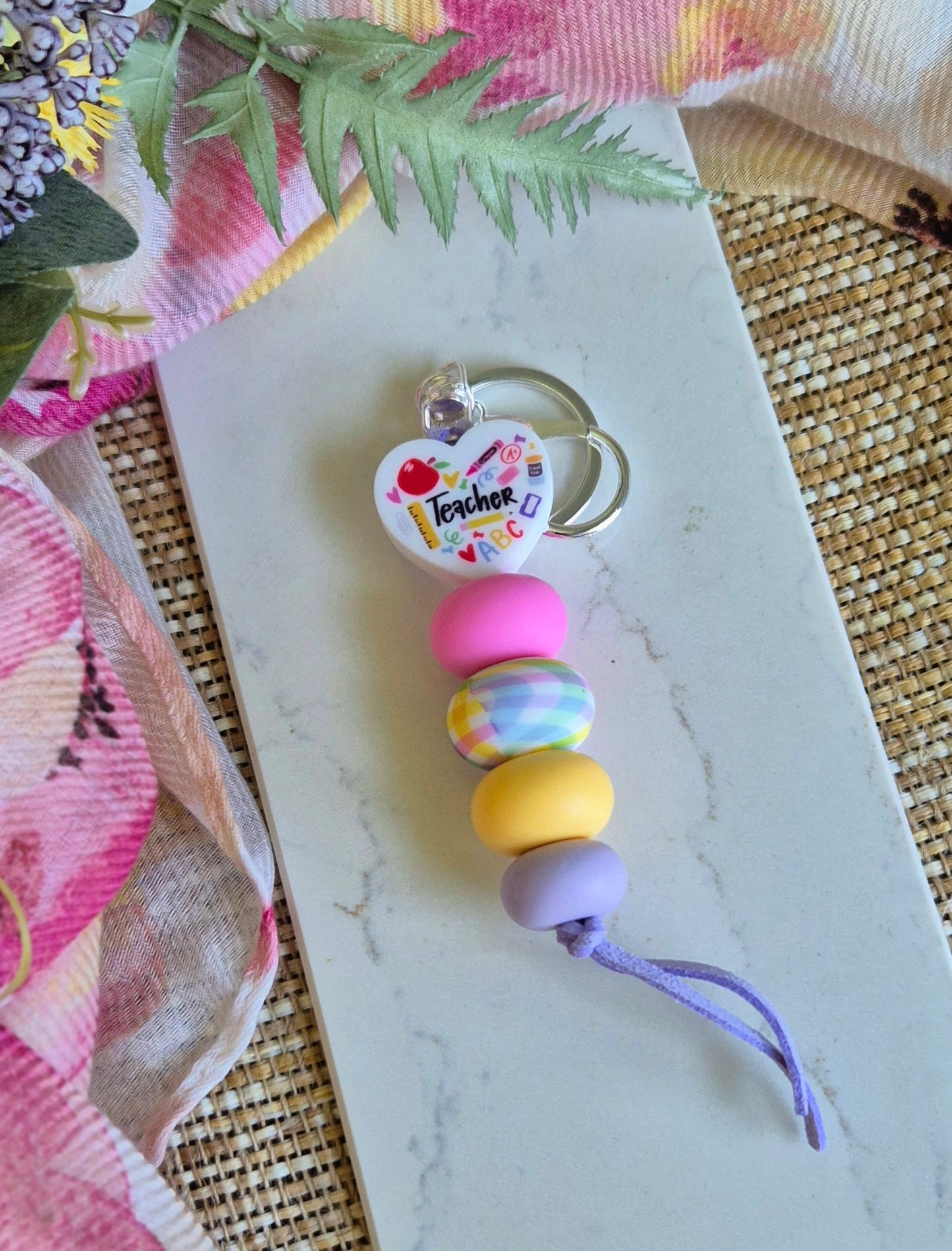 Keychain- Work of Heart