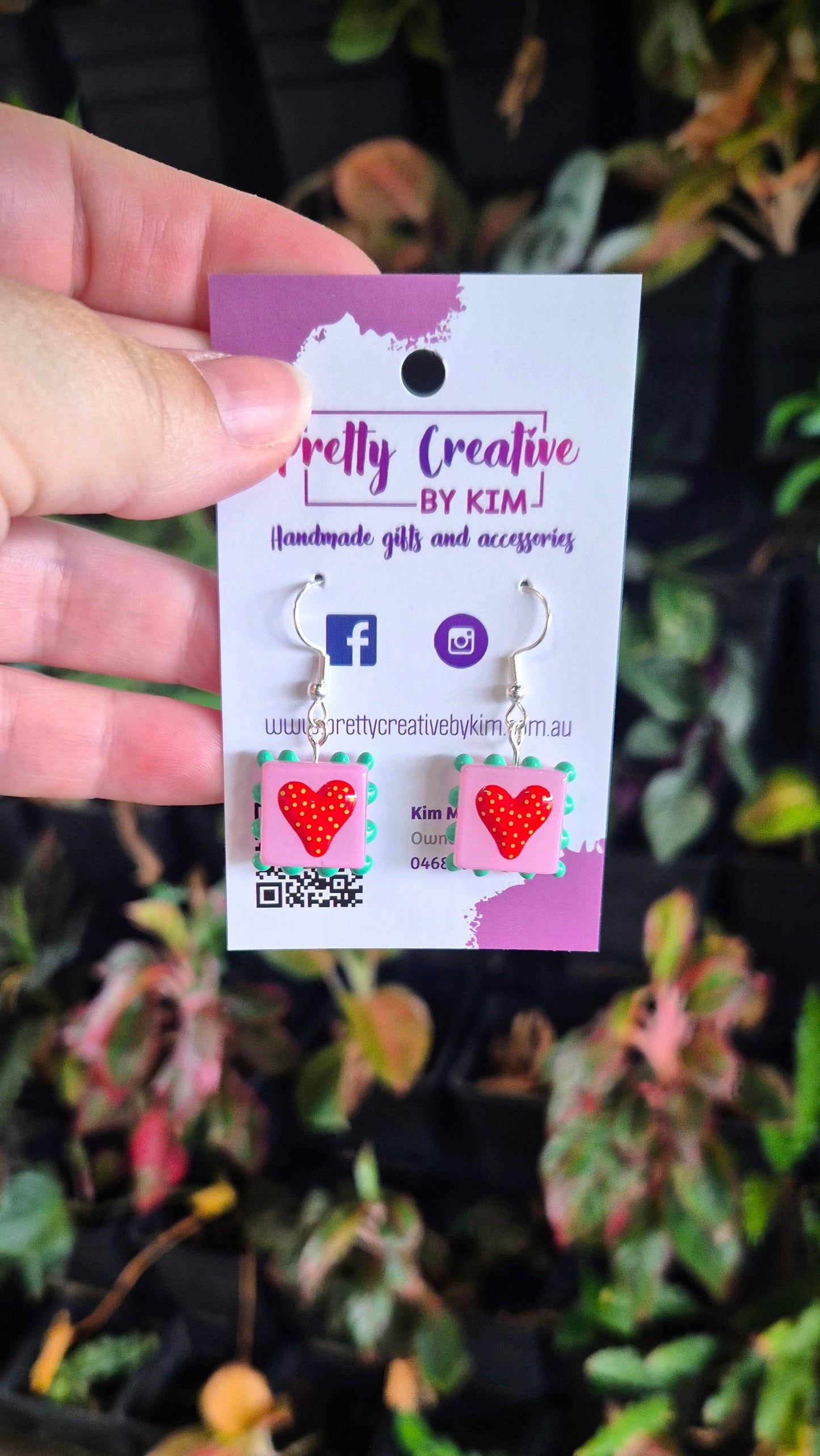 Handmade earrings